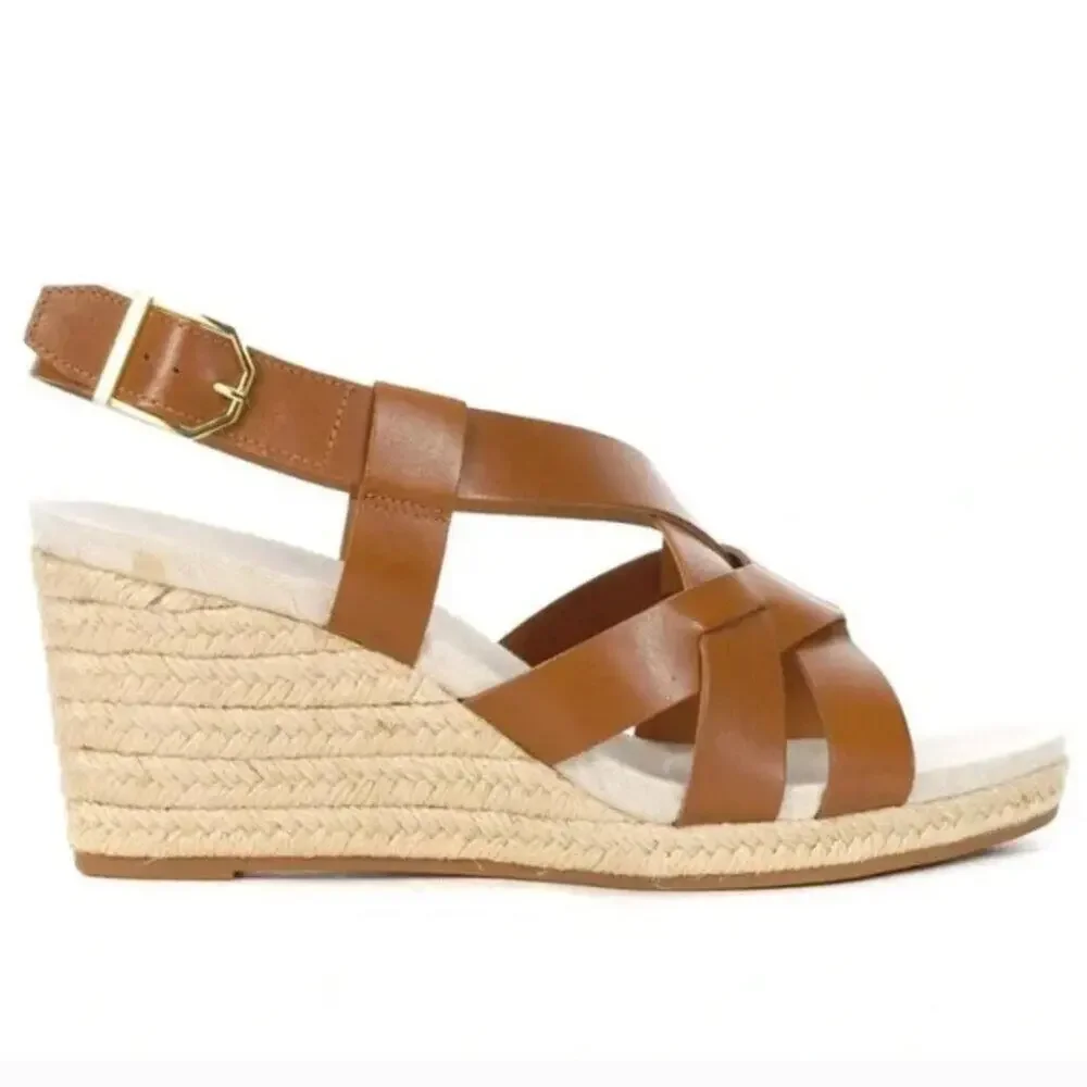 Cole Haan Crystal Wedge Sandald New